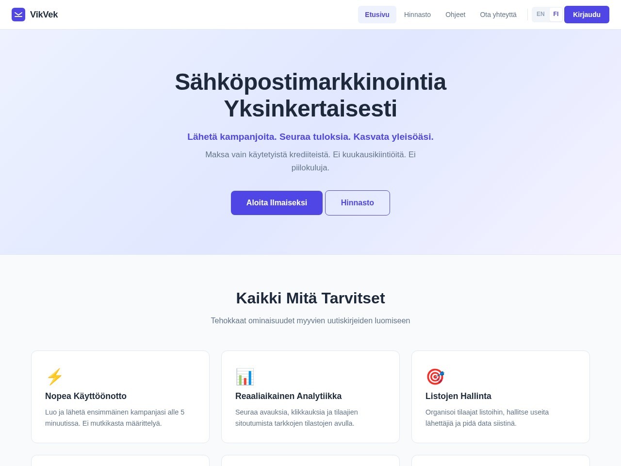 VikVek Markkinointi